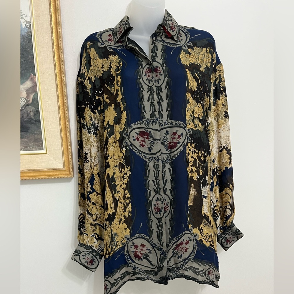 Long Sleeve Silk Blouse from Holt Renfrew Collection